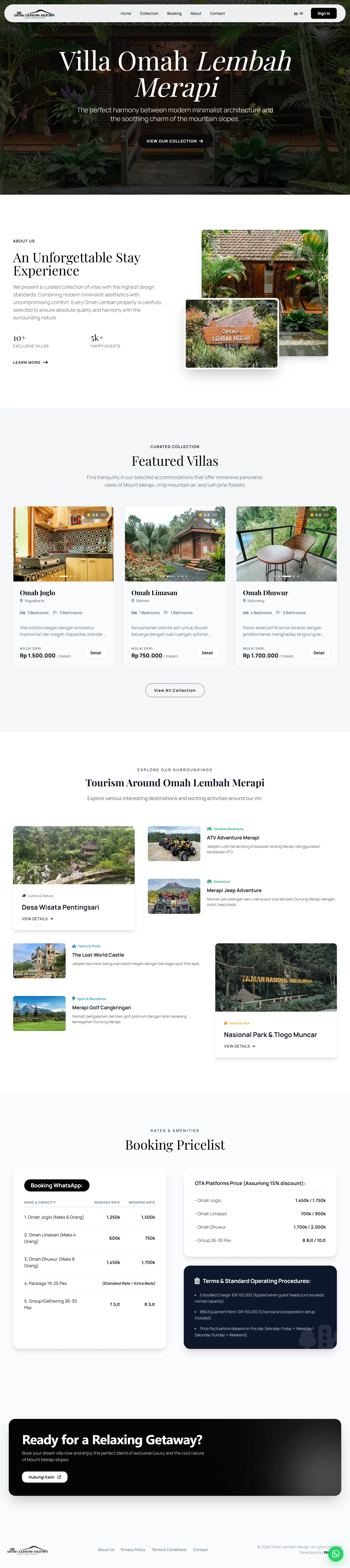 Villa Omah Lembah Preview